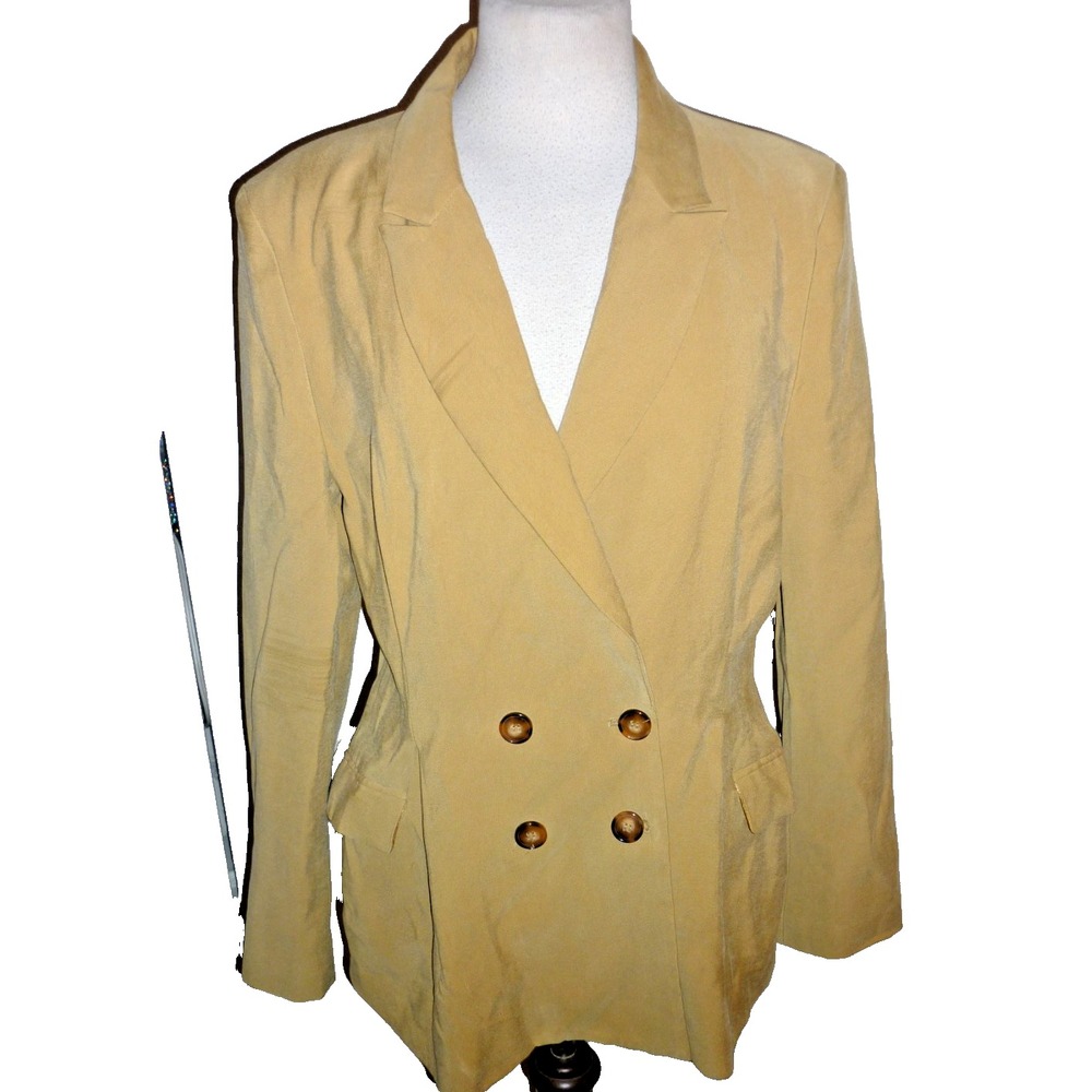 Astr The Label Jacket Blazer Cotton Blend L Large
